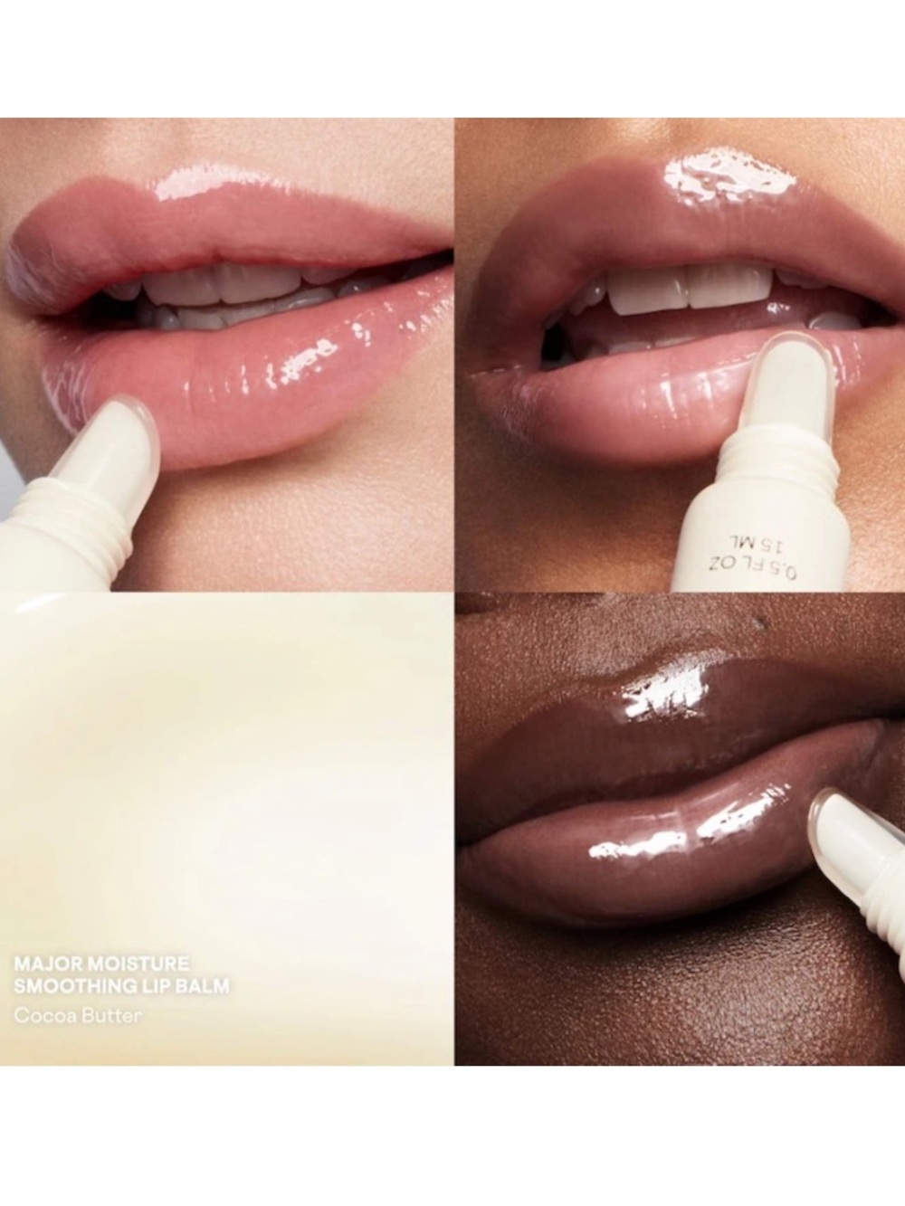 Major Moisture Smoothing Lip Balm - Cocoa Butter (Nude/Sheer)